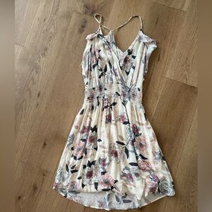 Lush Floral Print Women's Dress